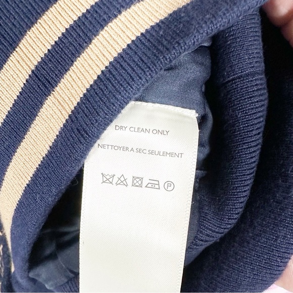 NEW Free People Home Run Varsity Bomber Jacket L - Picture 11 of 13